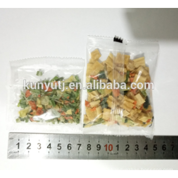 Instant noodle dried vegetable sachet